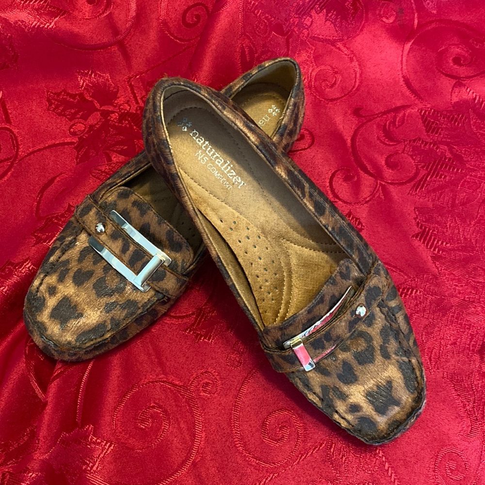 Naturalized NS Comfort Gisella Cheetah Print Brown Loafer Women’s Size 6 1/2